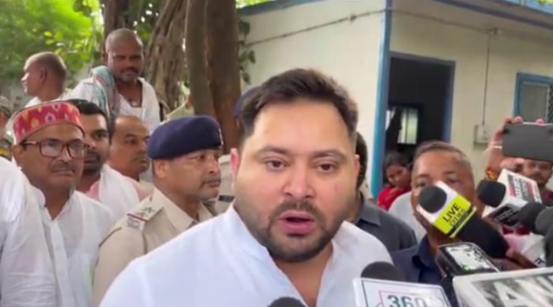 Tejashwi Yadav asked five questions to PM Modi a day before the second phase of polling in Bihar.