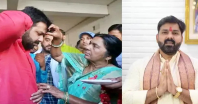 People turned out in large numbers in the road show of power star Pawan Singh in Karakat LS constituency.