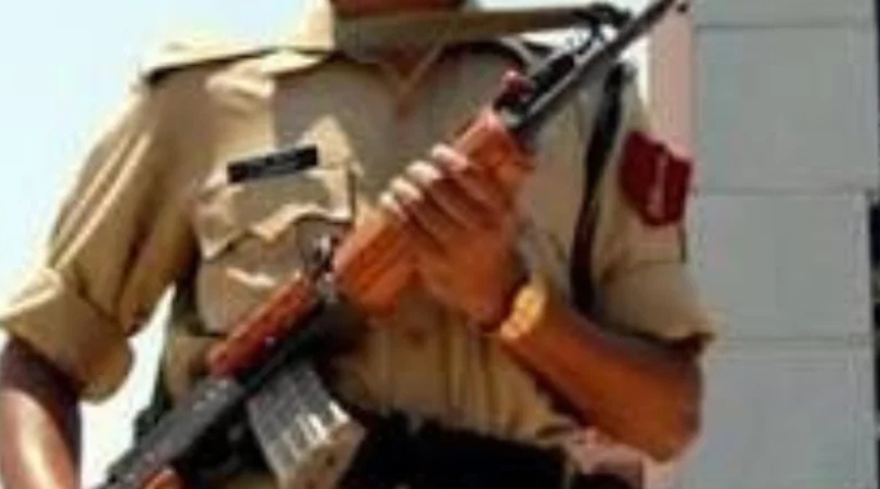 Constable lost SLR rifle during election duty, suspended.