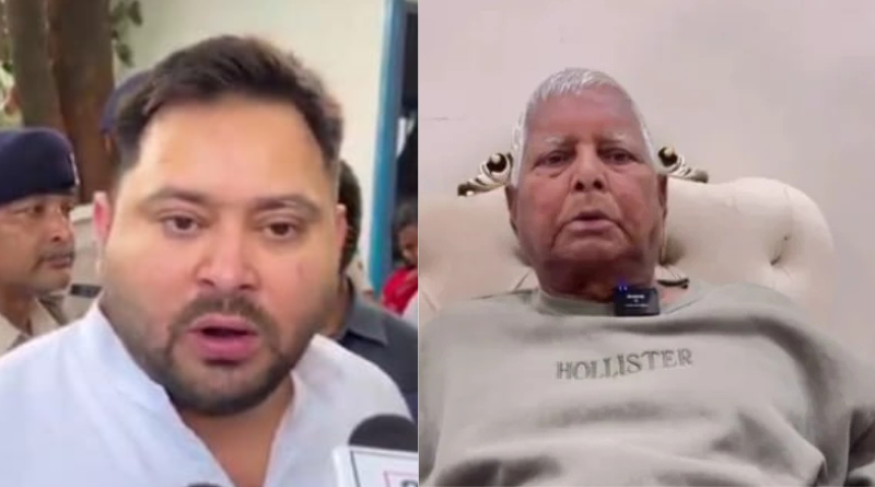Tejashwi Yadav expressed ignorance of the warrant issued against Lalu Prasad Yadav.