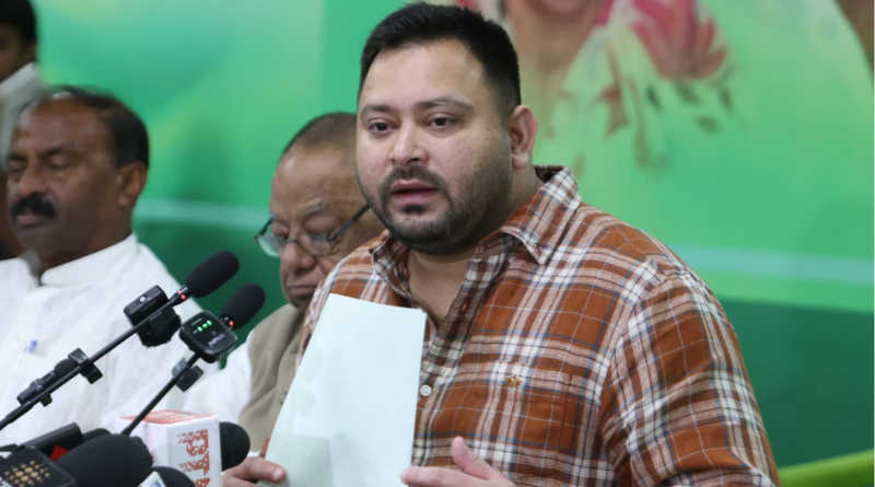 Tejashwi Yadav said that whether PM Modi does a roadshow or an air show, he will do a job show.