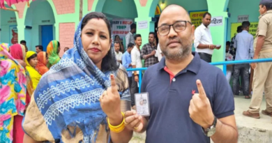 A Dubai-based NRI couple came to Supaul to participate in the electoral process in Bihar.