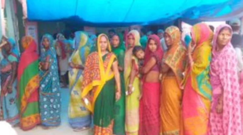 The third phase of the Lok Sabha polls is underway in Bihar; 54 candidates are in the fray across five seats.