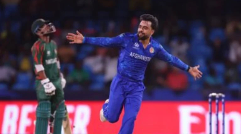  Afghanistan stormed into the semi-final of the ICC T20 match defeating Bangladesh.