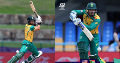 South Africa beat the USA by 18 runs in the Super 8 T20 World Cup.