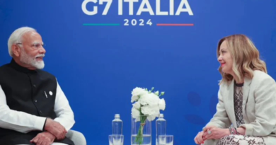 PM Narendra Modi at the G7 Summit in Italy.