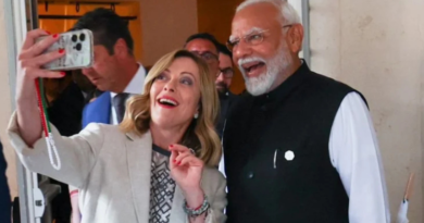 A selfie moment in Italy, PM Narendra Modi and his counterpart, Prime Minister of Italy Giorgia Meloni.