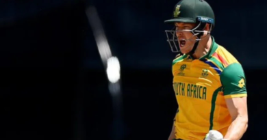 South Africa beat the Netherlands by 4 wickets in the T20 World Cup.