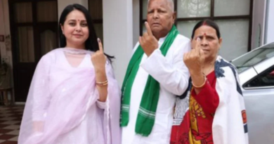 The Election Commission registered 10.58% polling on 8 seats till 9 am in Bihar.