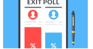 question mark on exit polls