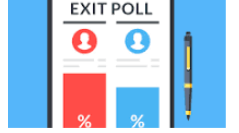 question mark on exit polls