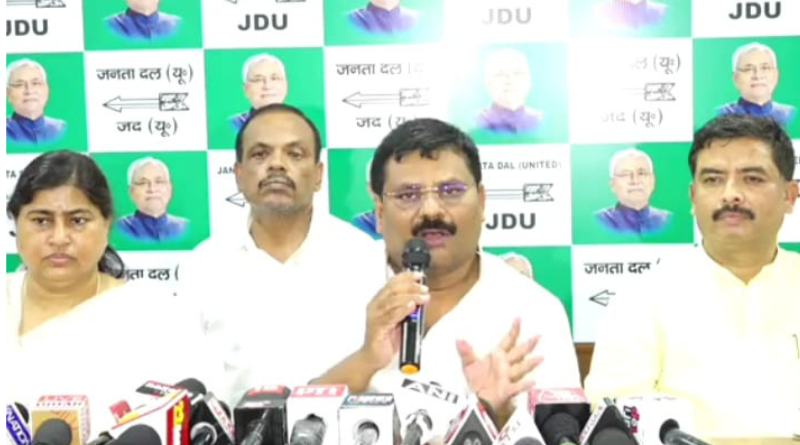 Kaladhar Mandal will contest as a JD (U) candidate in the Rupauli assembly bye-poll