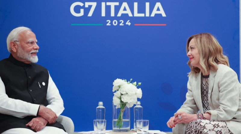 PM Narendra Modi at G7 Summit in Italy