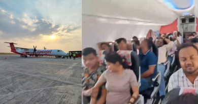 Uneasy experience onboard for the passengers of Darbhanga bound SpiceJet flight