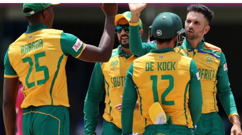 South Africa beat the USA by 18 runs in the Super 8 T20 World Cup