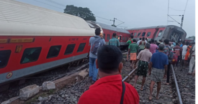 Two passengers died and 20 others were injured in the Chakradharpur train accident.
