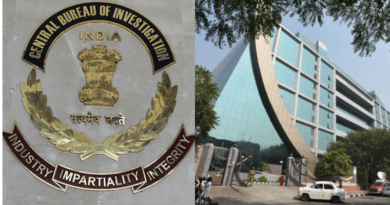 CBI arrested the DGM of NBCC for taking a bribe of Rs 5 lakh.