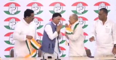 Ram Jatan Sinha joined Congress in New Delhi.