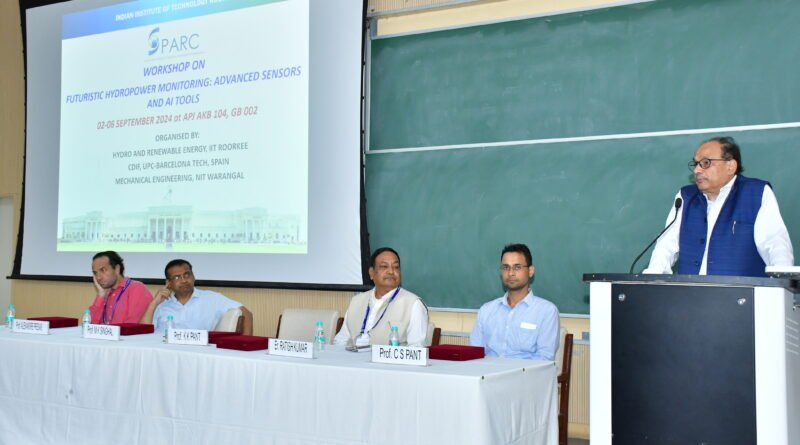 IIT Roorkee hosts a SPARC workshop on futuristic hydropower monitoring