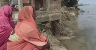 Villagers of Saharsa, Gopalganj and Bhagalpur lost their houses due to soil erosion.