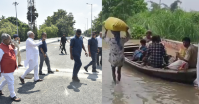 The flood situation is worsening in Patna, CM inspected the affected areas.