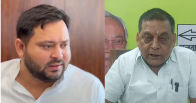 The political row sparked between RJD and JD (U) over the span collapse.