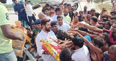 Chirag Paswan admitted that the flood in North Bihar is alarming.