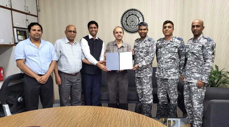 IIT Delhi and HQ maintenance IAF Nagpur signed a MoU to work on aviation textiles.