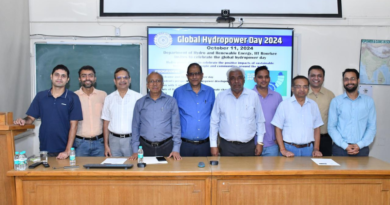 IIT Roorkee Celebrates Global Hydropower Day.