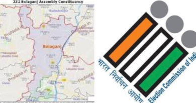 Belaganj assembly by-poll will pan out as a triangular contest.