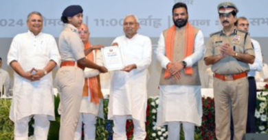 Three transgender commissioned as sub-inspector in Bihar police.