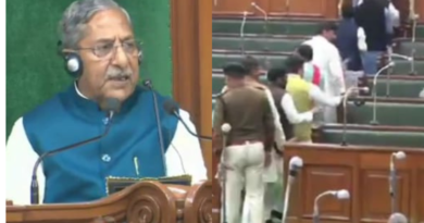 Grand Alliance MLAs created a ruckus over the Wakf bill in the Bihar assembly.