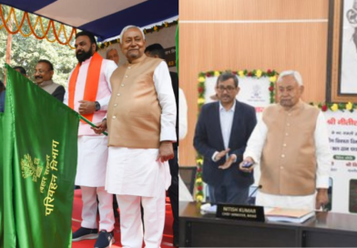 Nitish Kumar launched 3 projects for rural infra growth in Bihar.