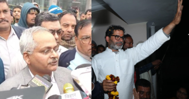 Prashant Kishor was hospitalized after 6 days of hunger strike in support of BPSC candidates.