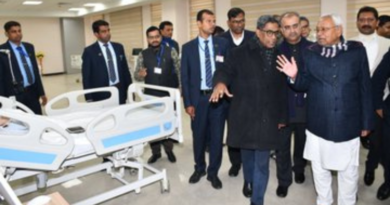 Nitish Kumar inaugurated 52 projects including a medical college in Saran to bolster healthcare.