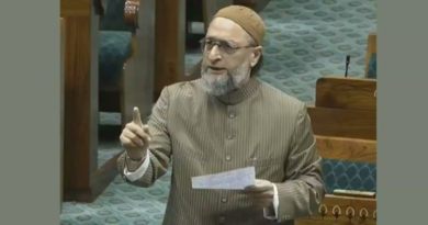 Political clash over Waqf Law: Owaisi warns of social instability, Bihar minister hits back.