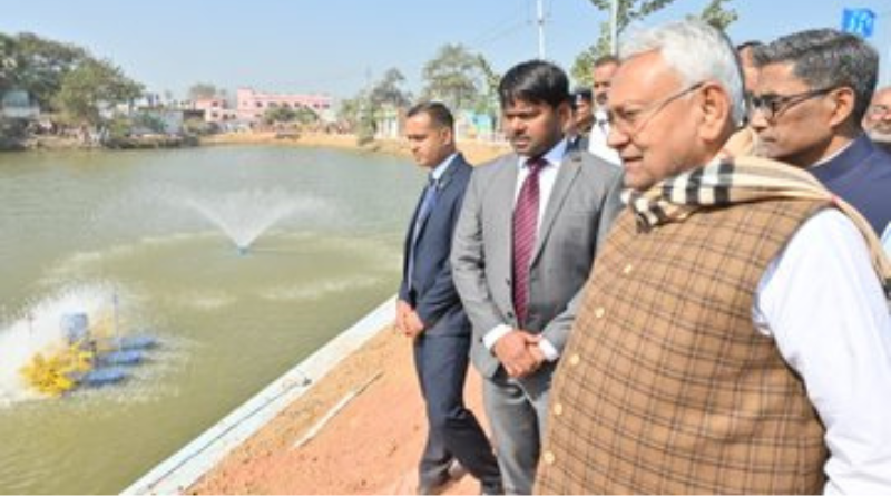 Nitish Kumar Inaugurates Development Projects worth Rs. 133 Crore in Sheikhpura.