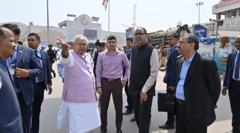 Nitish Kumar inaugurated the 3rd TBM of Patna Metro to boost urban mobility.