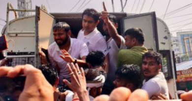 Kanhaiya Kumar, 20 Congress leaders detained amid ‘Palayan Roko, Naukri Do’ protest in Patna.