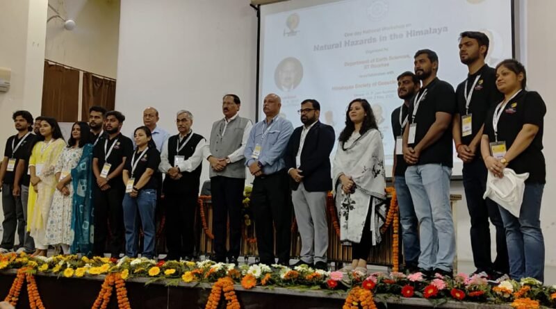 IIT Roorkee hosts a National workshop on “Natural Hazards in the Himalayas” to advance risk mitigation and resilience research.