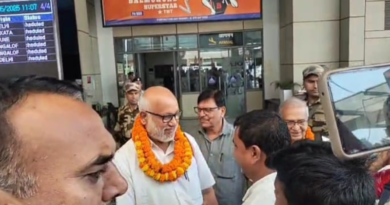 M A baby reaches Patna and pushes for the Grand Alliance to defeat BJP in Bihar poll 2025.