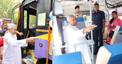 CM Nitish Kumar flags off 166 deluxe buses to boost transportation in Bihar.