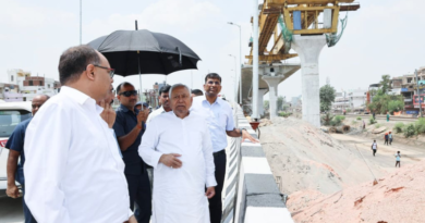 CM Nitish Kumar inspected Mithapur-Mahuli’s 4-lane projects and asked to expedite the work.