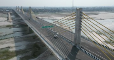 Nitish Kumar will inaugurate a 6-lane Bridge on the Ganga River to connect Patna to Vaishali.