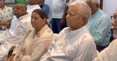Lalu Prasad Yadav files nomination for 13th term as RJD National president, set for unopposed re-election.