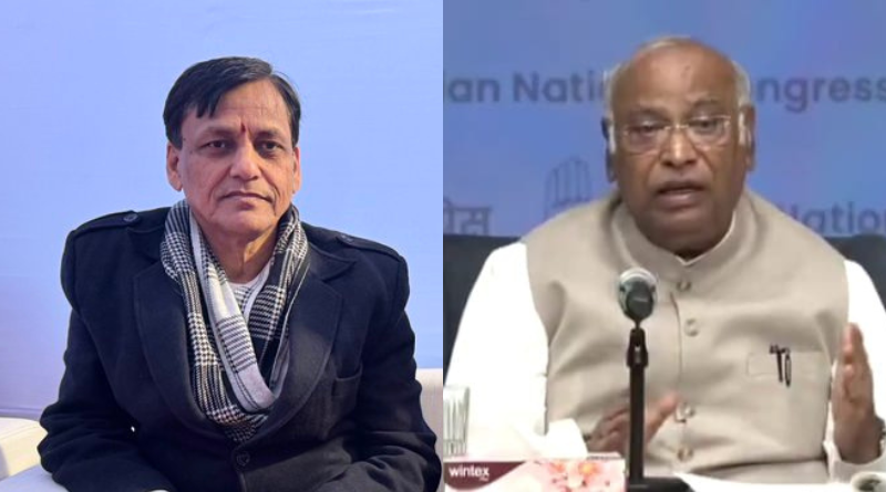 Nityanand Rai criticized Kharge for calling Bihar a small state and demanded an apology to 13 crore Biharis.
