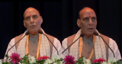 Rajnath Singh rallies BJP workers in Patna, saying politics of service will defeat politics of hatred.