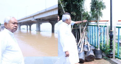CM Nitish Kumar inspected the Ganga Ghats in Patna and ordered 24/7 monitoring.
