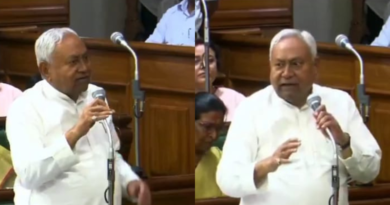 Nitish Kumar criticized the opposition leader for black attire during the 5th day of the monsoon session.