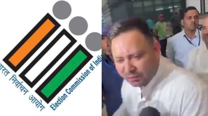 Tejashwi Yadav filed a reply to the EC over the 2 EPIC numbers row.